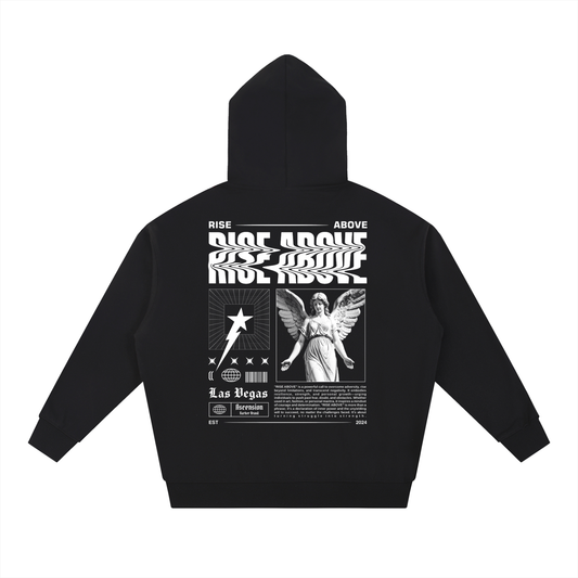 RISE ABOVE HEAVYWEIGHT HOODIE